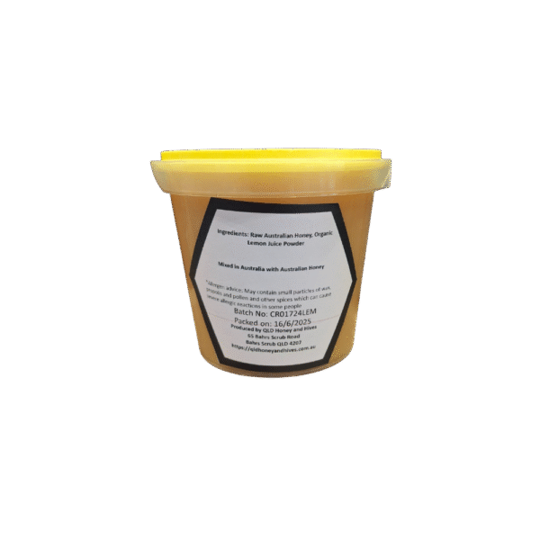Creamed Honey with Lemon