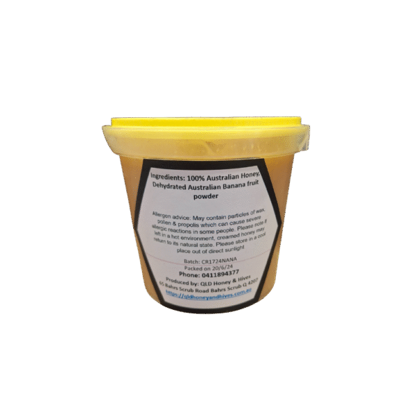 Creamed Honey with Banana