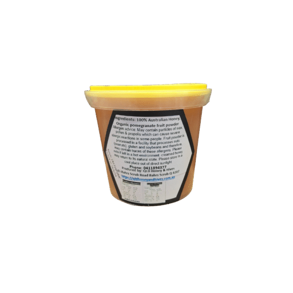 Creamed Honey with Pomegranate