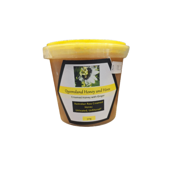 Creamed Honey with Ginger