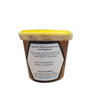 Creamed Honey with Blueberry