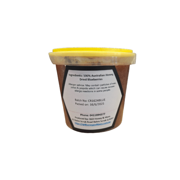 Creamed Honey with Blueberry