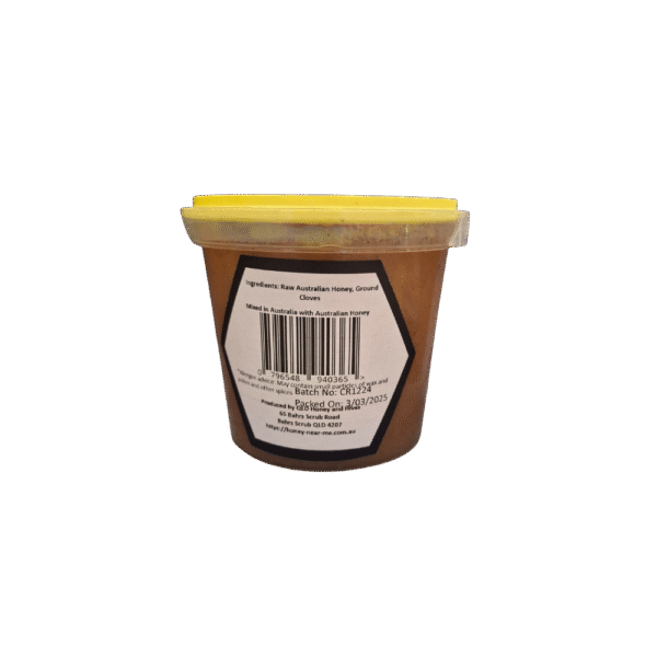 Creamed Honey with Cloves
