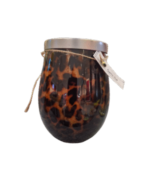 Waterfall Candles - Leopard Print