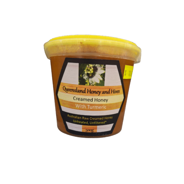 Creamed Honey with Tumeric