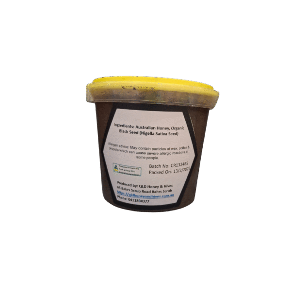 Creamed Honey with Black Seed