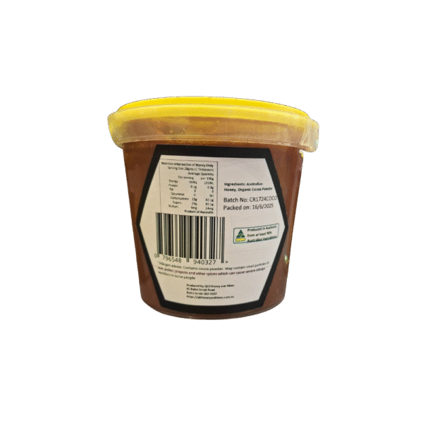 Creamed Honey with Organic Cocoa