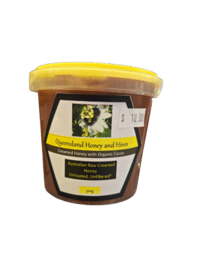 Creamed Honey with Organic Cocoa